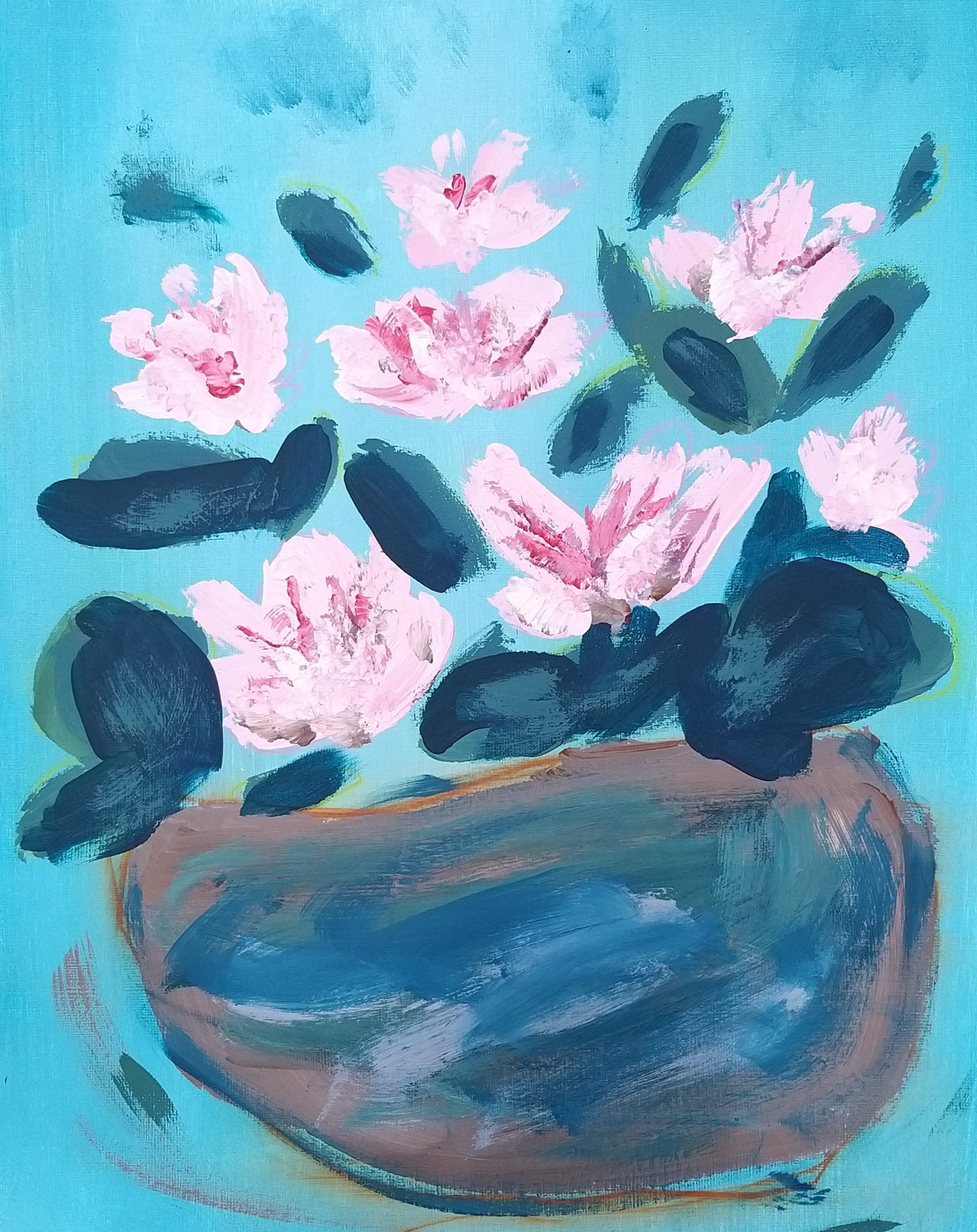 My flower: pink constellation