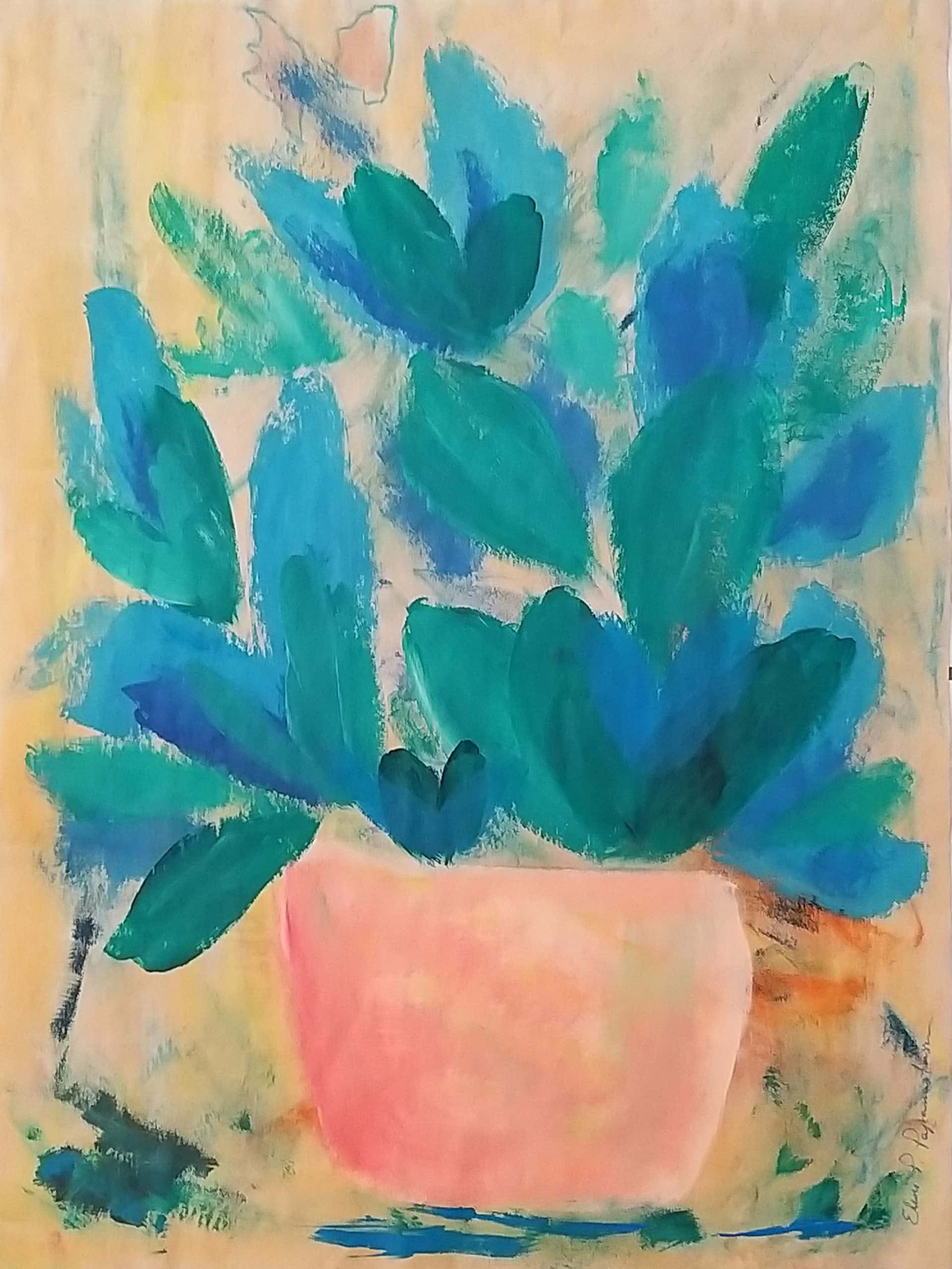 Blue jade plant